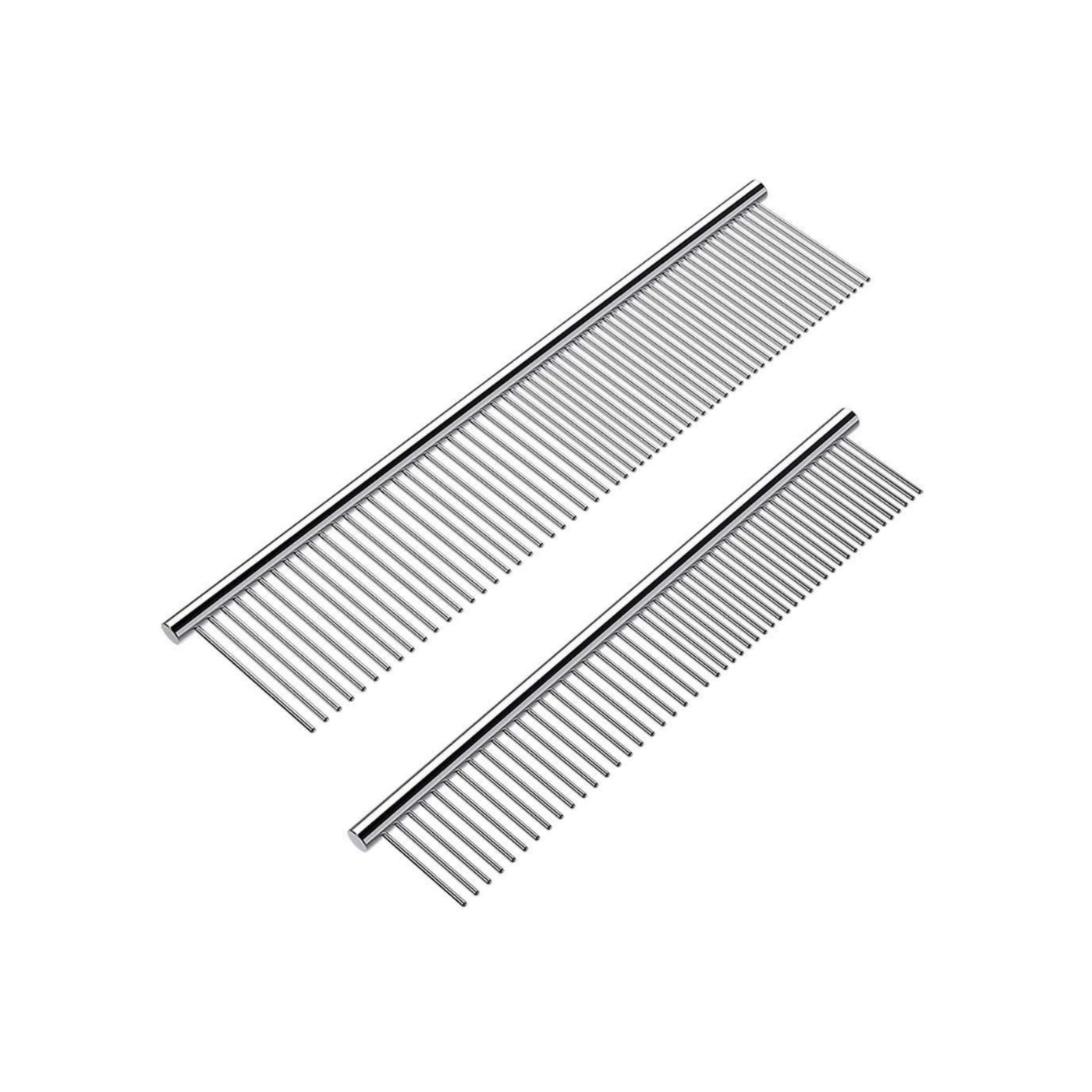 Metal Grooming Combs (2-piece set)